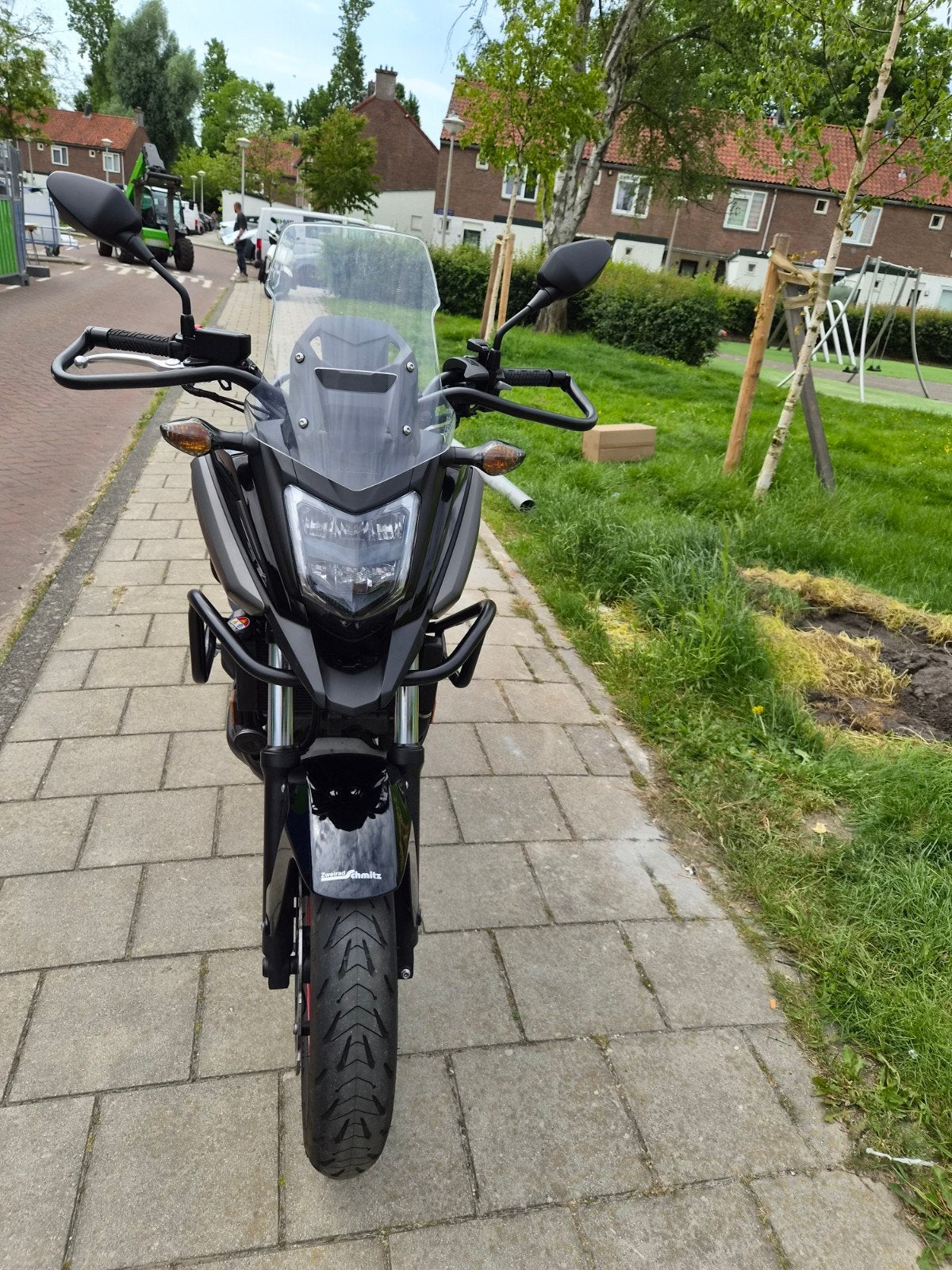HONDA NC750XD 2020 met beschermbeugels, Bedrijf