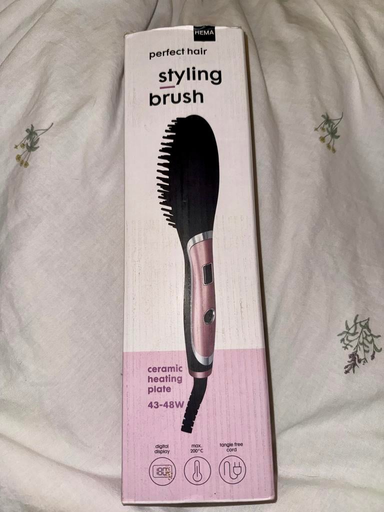 Styling borstel Hema, Ophalen of Verzenden, Zo goed als nieuw, Krultang of Stijltang