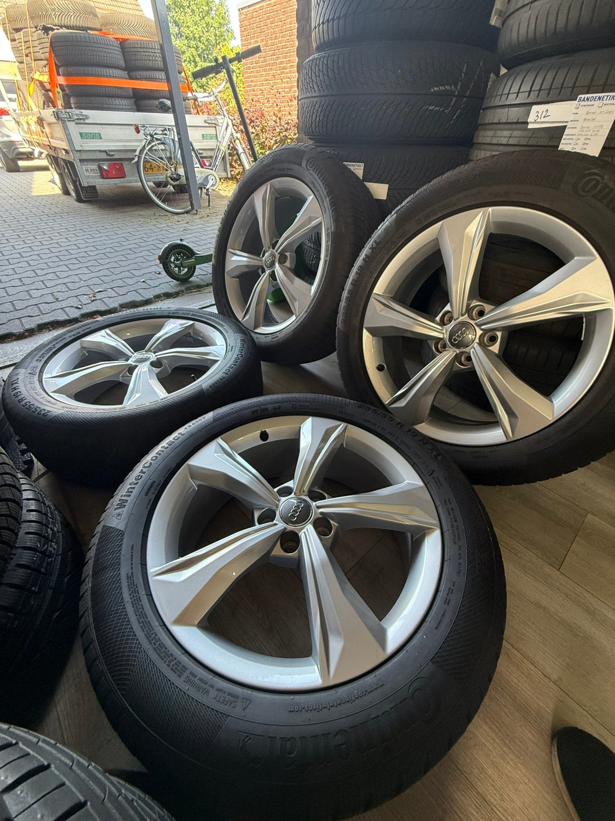 Orgineel audi Q5 & SQ5/winter/19inch/5x112/et34, 19 inch, Audi, ----, Banden en Velgen