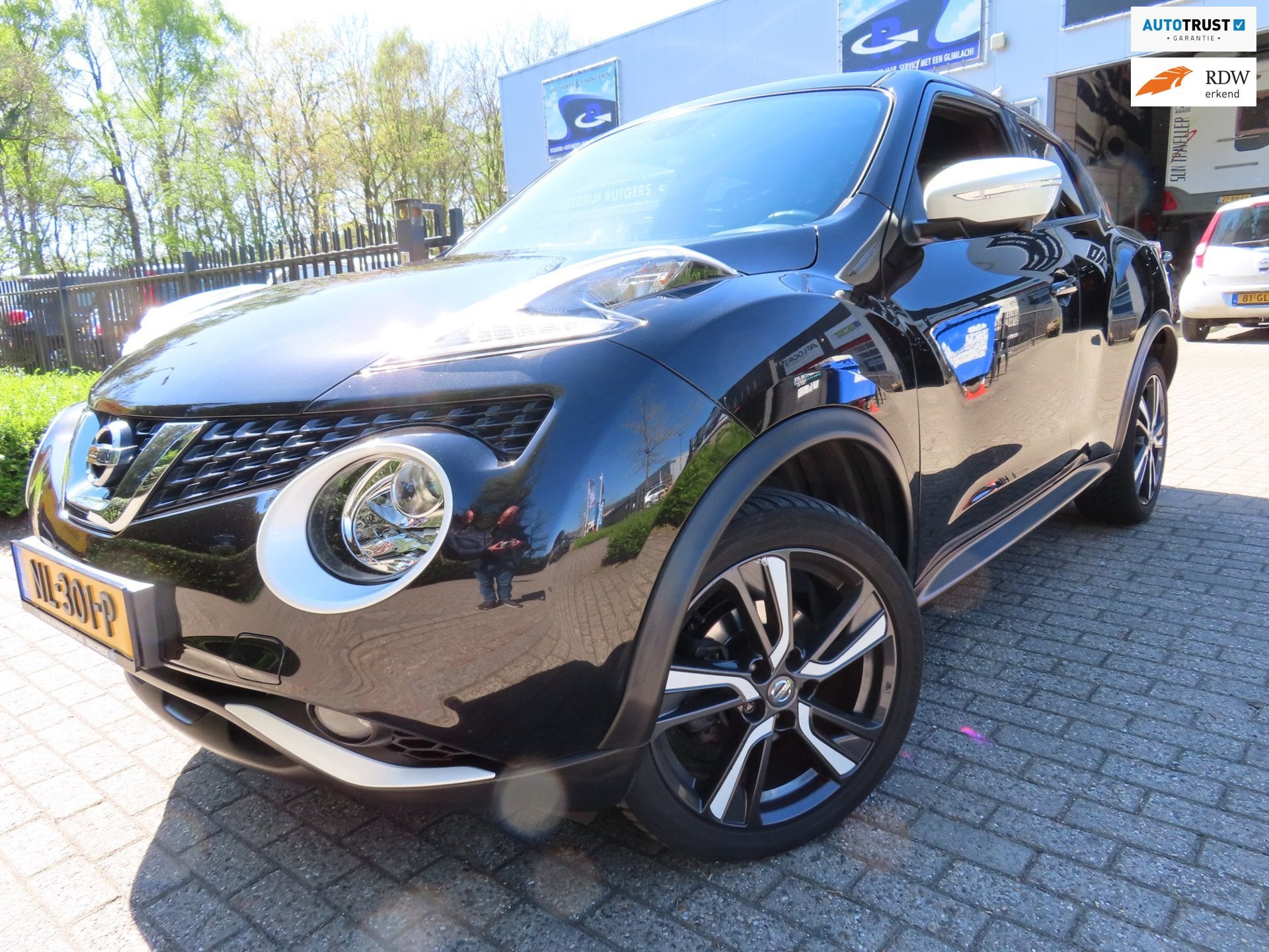 Nissan Juke 1.2 DIG-T S/S Acenta, Auto's, Voorwielaandrijving, 639 kg, 116 pk, Zwart