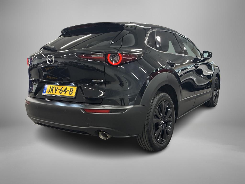 Mazda CX-30 2.0 e-SkyActiv-X M Hybrid Nagisa | Leder | Stoel, Auto's, Mazda, Voorwielaandrijving, Stof, Gebruikt, Zwart