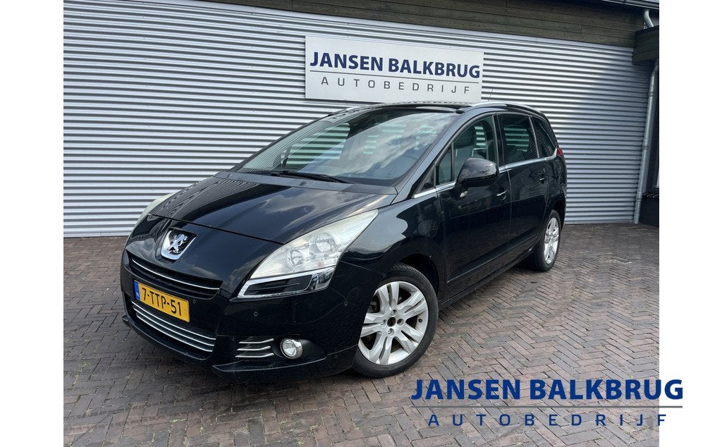 Peugeot 5008 1.6 THP Allure 5p. (bj 2014), Auto's, Peugeot, Voorwielaandrijving, Euro 5, 1435 kg, Zwart