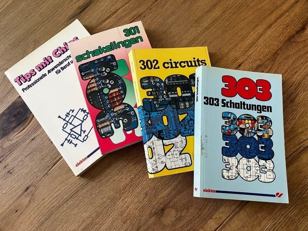 Verzameling Elektronica Elektuur 301 Schakelingen, Ophalen of Verzenden, Gebruikt