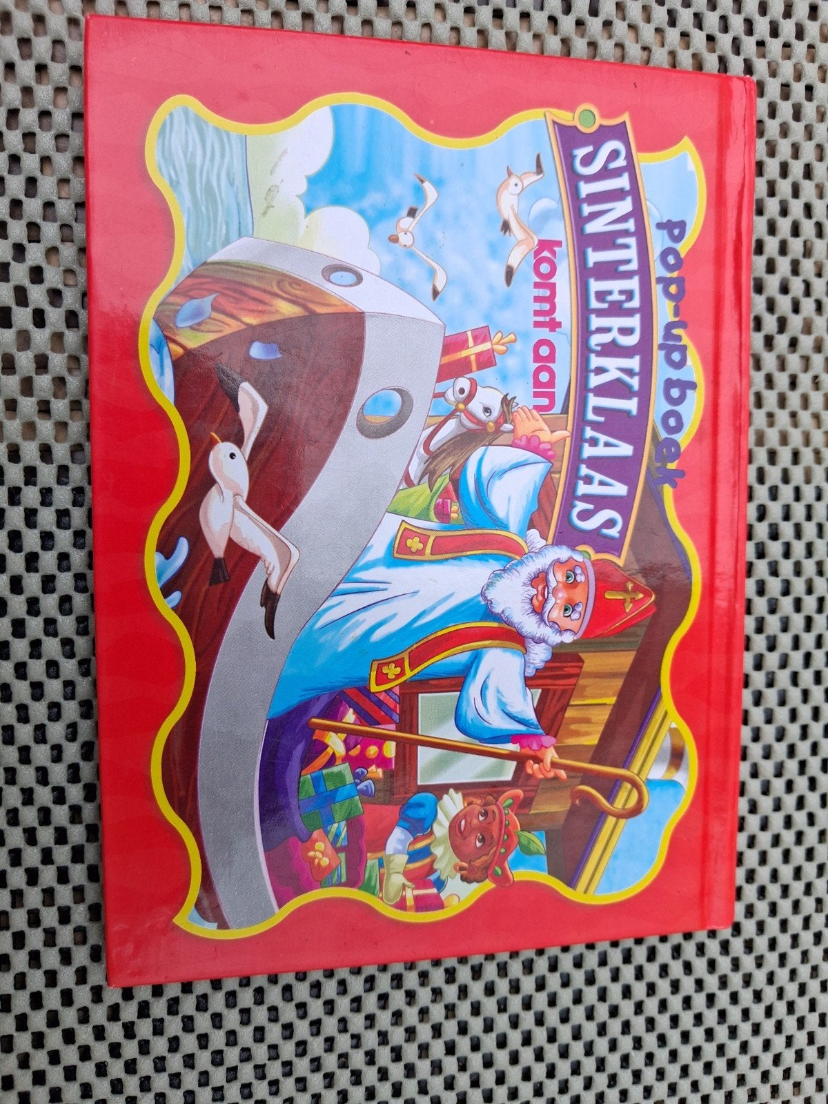 Pop-up boekje sinterklaas, Ophalen of Verzenden, Zo goed als nieuw, 3 tot 4 jaar