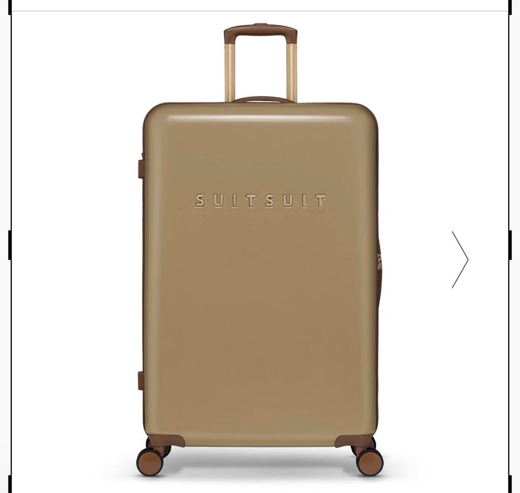 Suitsuit koffer 76 cm cuban sand, Ophalen, Gebruikt, Hard kunststof, 45 tot 55 cm