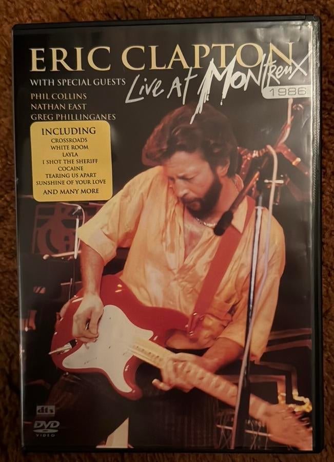 Eric Clapton Live at Montreux - DVD - concert, Ophalen of Verzenden