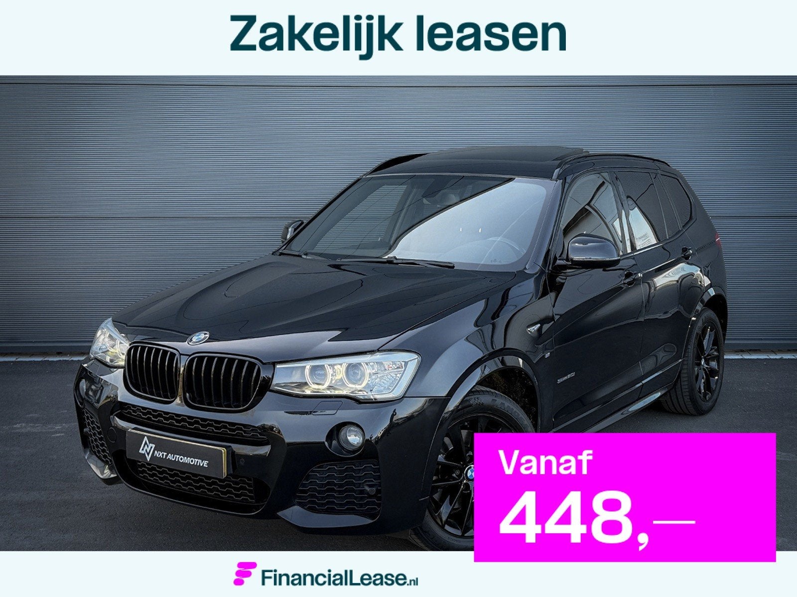 BMW X3 BMW X3 sDrive20i High Executive M Sport Edition, Pano, Automaat, Achterwielaandrijving, Gebruikt, 4 cilinders