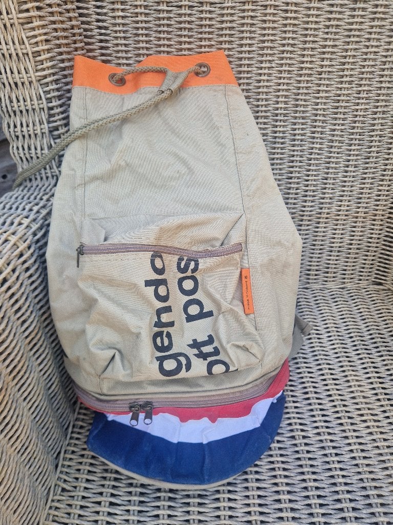 Unieke PTT/PostNL Post rugzak/plunje tas, Ophalen of Verzenden, Zo goed als nieuw, Overige merken