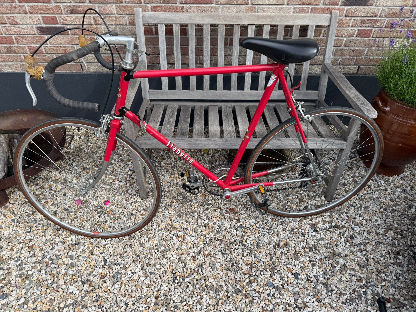Flandria wielrenfiets / race fiets vintage retro bike, Gebruikt, 26 inch, 61 tot 65 cm, Ophalen