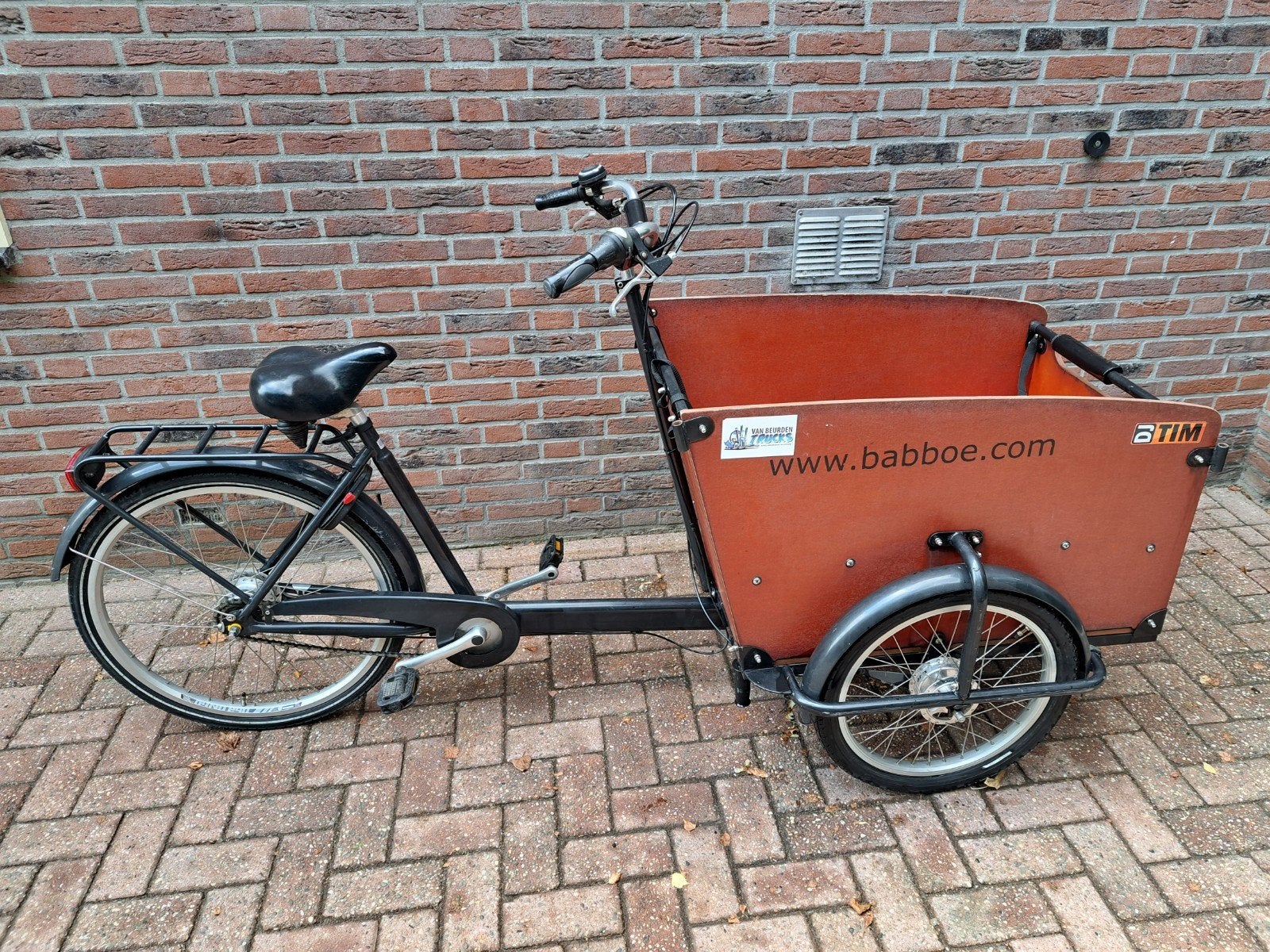 Babboe bakfiets, Ophalen, Gebruikt, 4 kinderen of meer