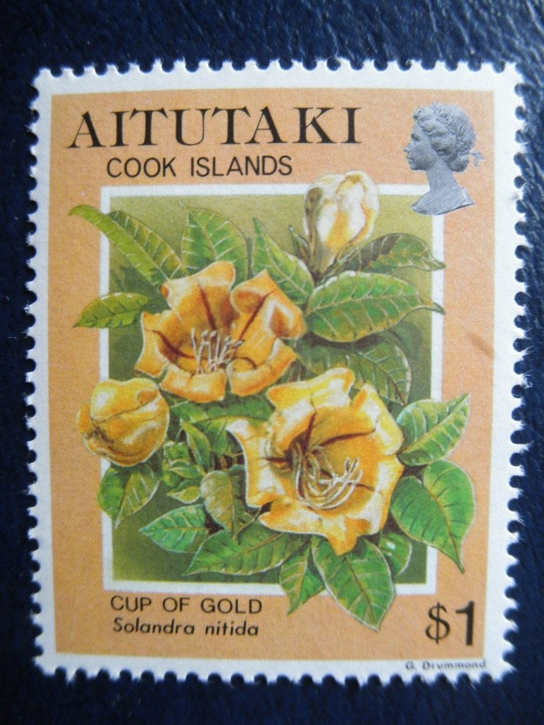 Postzegels bloemen Aitutaki 1994 nr. 726 - cw 2,10 postfris., Ophalen of Verzenden, Postfris