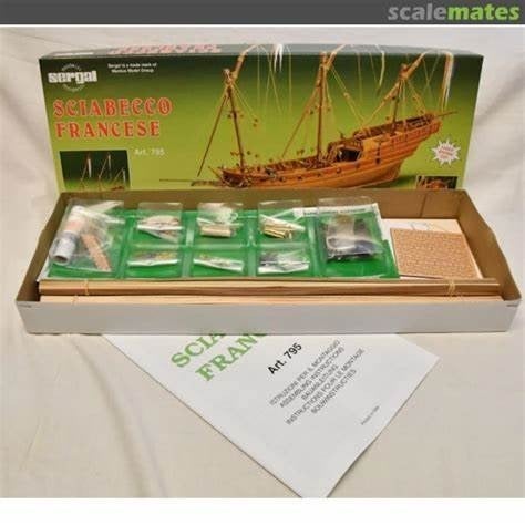 Mantua 1:49 Sciabecco Francese, Hobby en Vrije tijd, Info@Model-engineering.nl, Verzenden, 1:32 tot 1:50, Nieuw