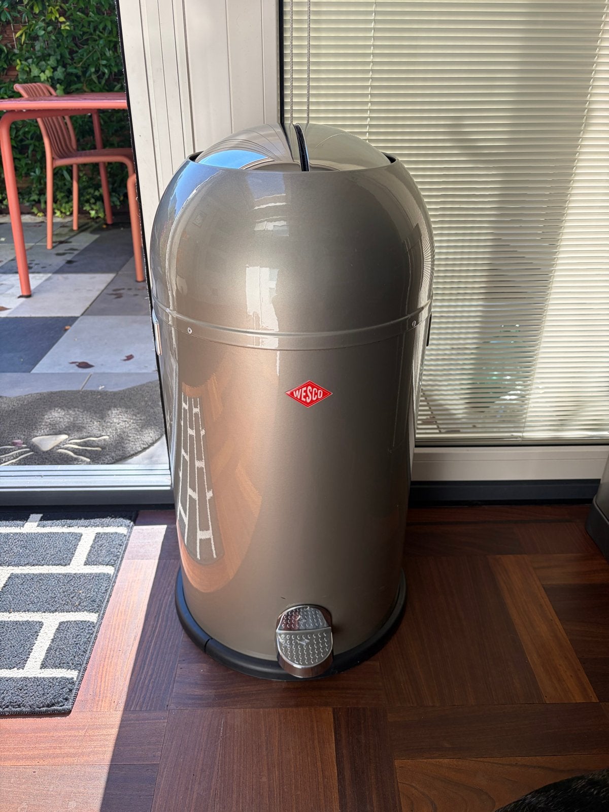 Wesco kickmaster 33 liter, Ophalen, Gebruikt, Met pedaal, 40 liter of meer