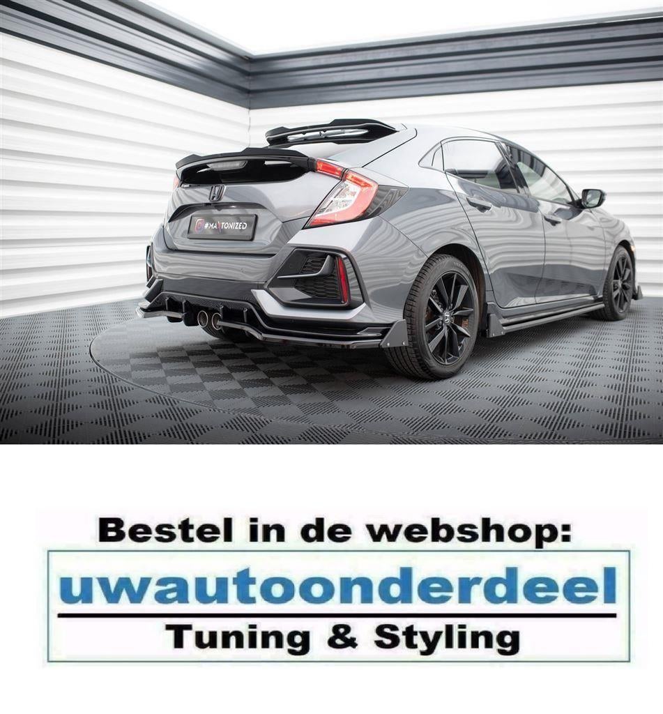 Maxton Design Honda Civic Sport MK10 Spoiler Splitter Lip, Verzenden