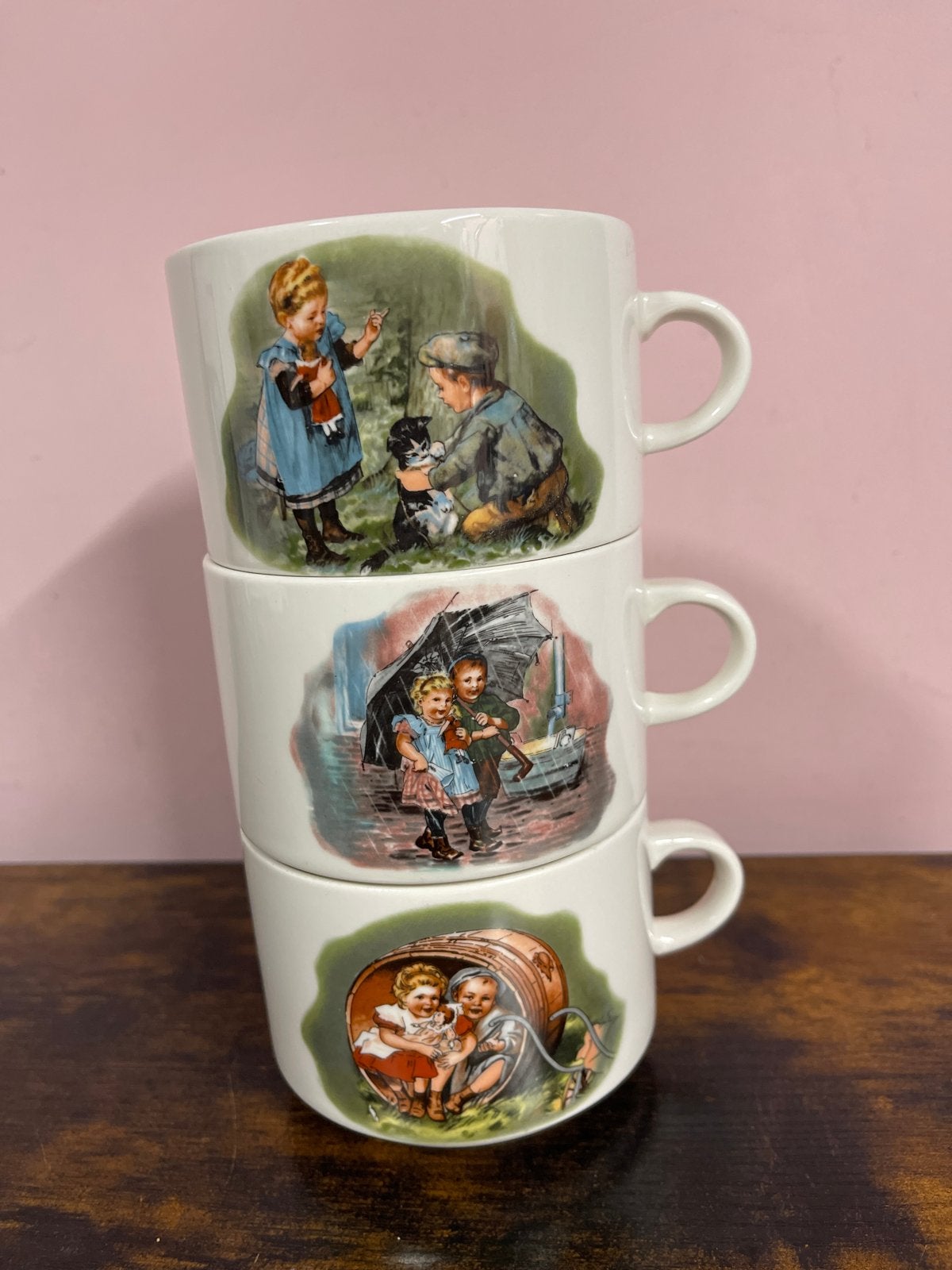 Villeroy & Boch Septfontaines kinderbekers (3 stuks), Ophalen of Verzenden