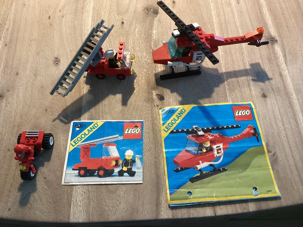 Lego 6621, 6637. Met gratis setje., Overige thema's, Compleet, Lego, Ophalen of Verzenden
