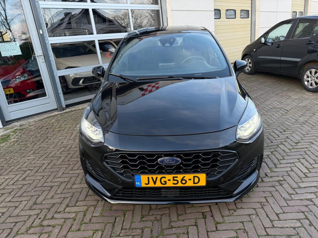 Ford FIESTA 1.0 EcoBoost Hybrid ST-Line X | Virtual cockpit, Zwart, Bedrijf, 19 km/l, Hybride Elektrisch/Benzine