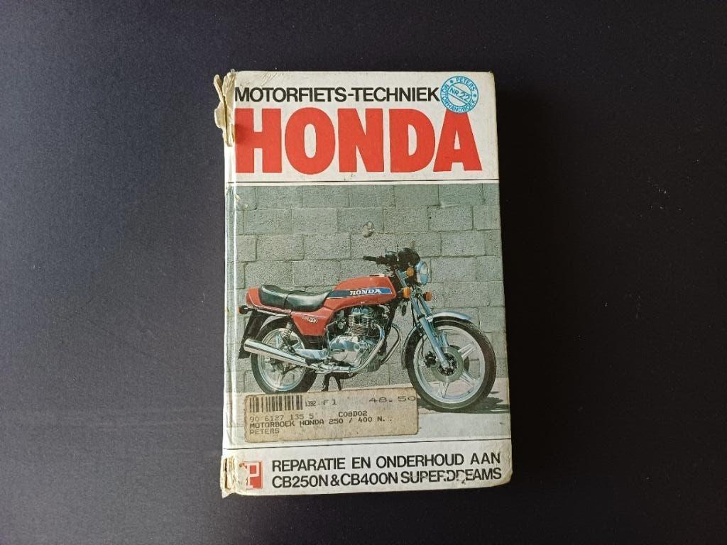 Werkplaatshandboek HONDA CB250N CB400N superdream, Motoren, Handleidingen en Instructieboekjes, Ophalen of Verzenden, Honda