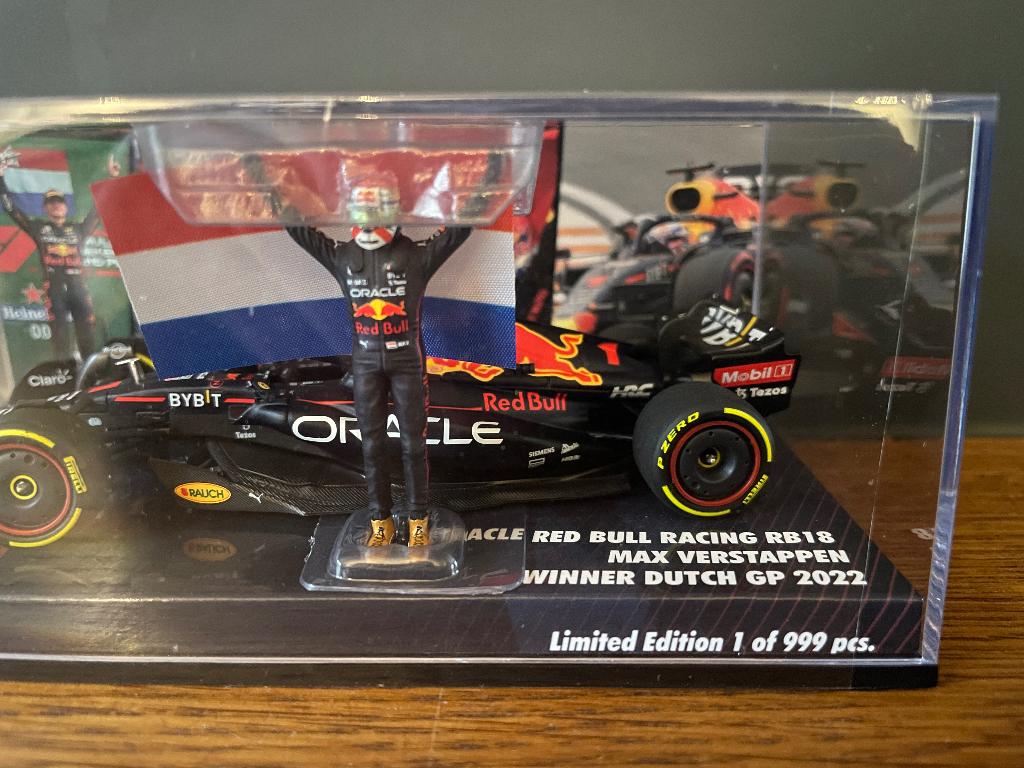 CK-Modelcars Minichamps 1:43 RB18 GP Zandvoort 2022 Winner, Ophalen of Verzenden, Nieuw, Auto, MiniChamps