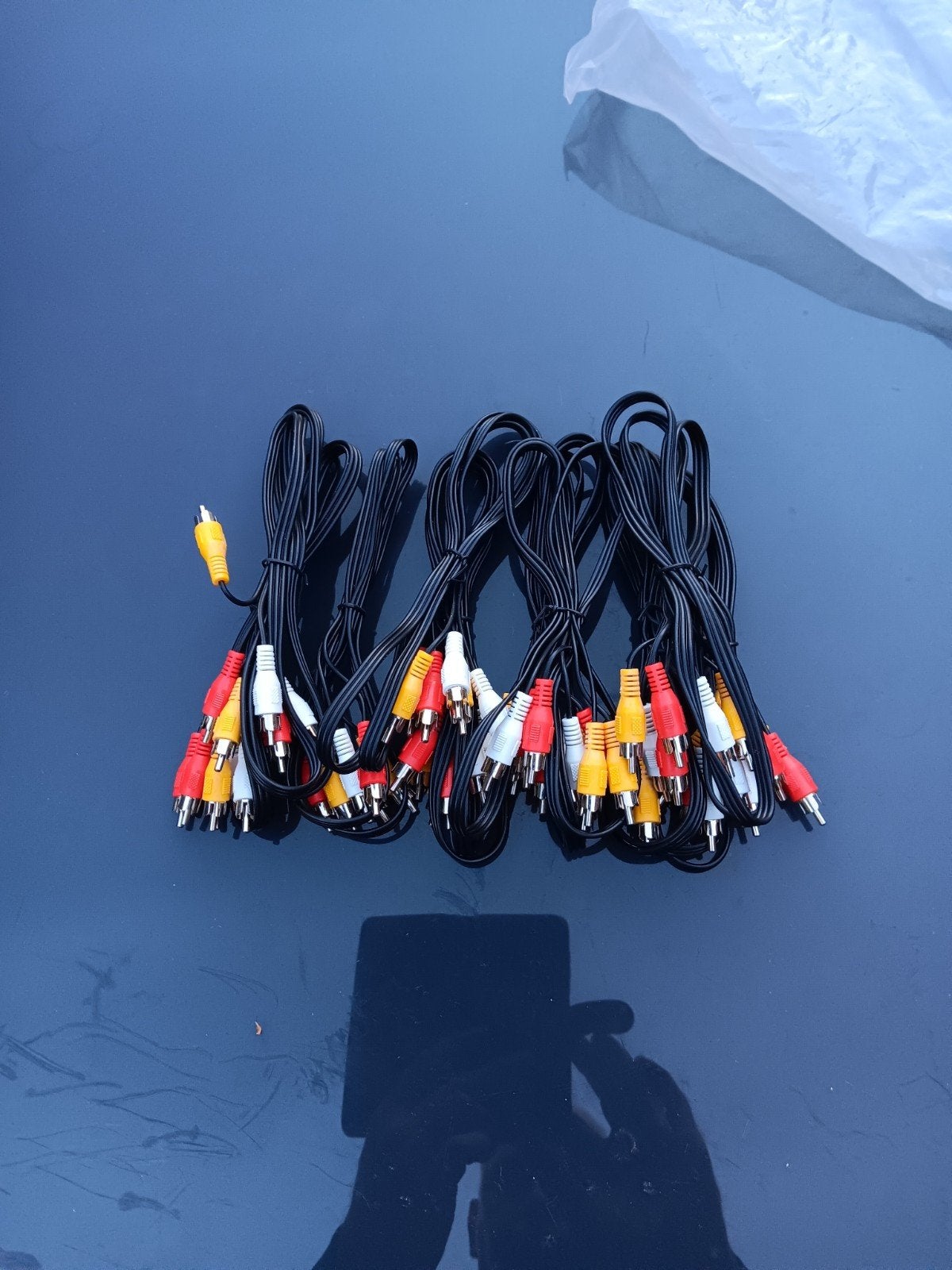 RCA Composiet Audio Video Kabel (Tulp), Ophalen of Verzenden, Zo goed als nieuw, Minder dan 2 meter, Overige kabels