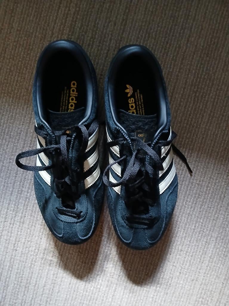Adidas Gazelle sneakers zwart, maat 40 - Zo goed als nieuw, Adidas, Zwart, Ophalen of Verzenden, Sneakers of Gympen