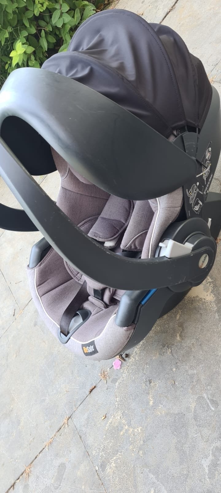 BeSafe iZi Go Modular i-Size autostoel, Autogordel of Isofix, Gebruikt, Zijbescherming, 0 t/m 13 kg