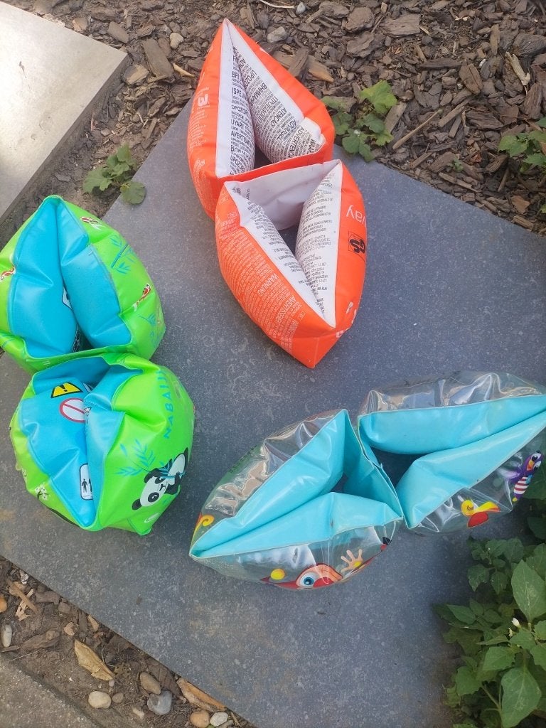 Zwembandjes 3 paar, Ophalen, Gebruikt, Jongen of Meisje, One size