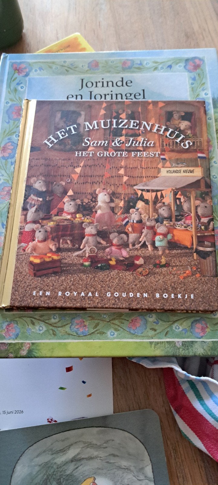 Het Muizenhuis Sam & Julia: Het Grote Feest - Gouden Boekje, Voorleesboek, Fictie algemeen, Jongen of Meisje, Ophalen of Verzenden
