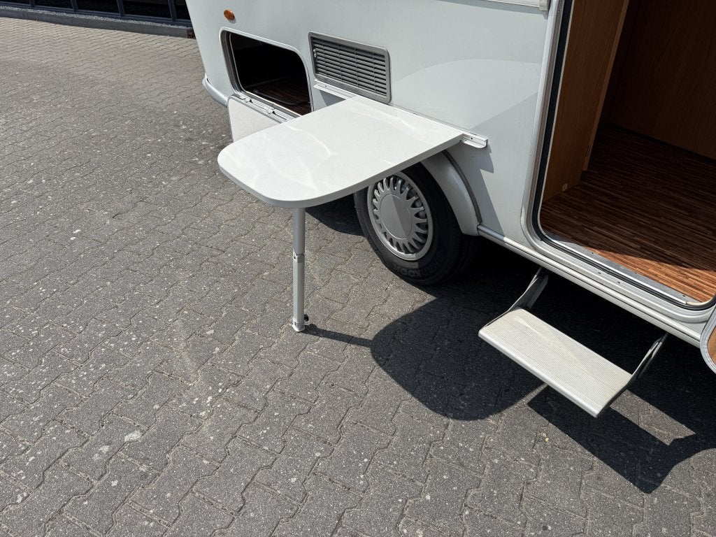 Eriba Touring Triton 430 FEY Bed + Zit WC Luifel Mover 780KG, Caravans en Kamperen, Bedrijf, Treinzit, 4 tot 5 meter, Eriba