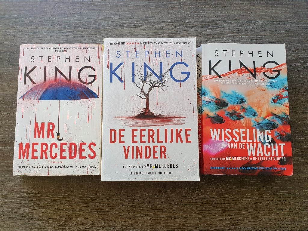 Stephen King boeken, serie van 3, Ophalen of Verzenden, Gelezen, Stephen King