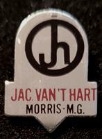 Morris M.G. dealer speld- Jac.van t Hart, Verzamelen, Speldjes, Pins en Buttons, Verzenden, Nieuw, Transport, Speldje of Pin