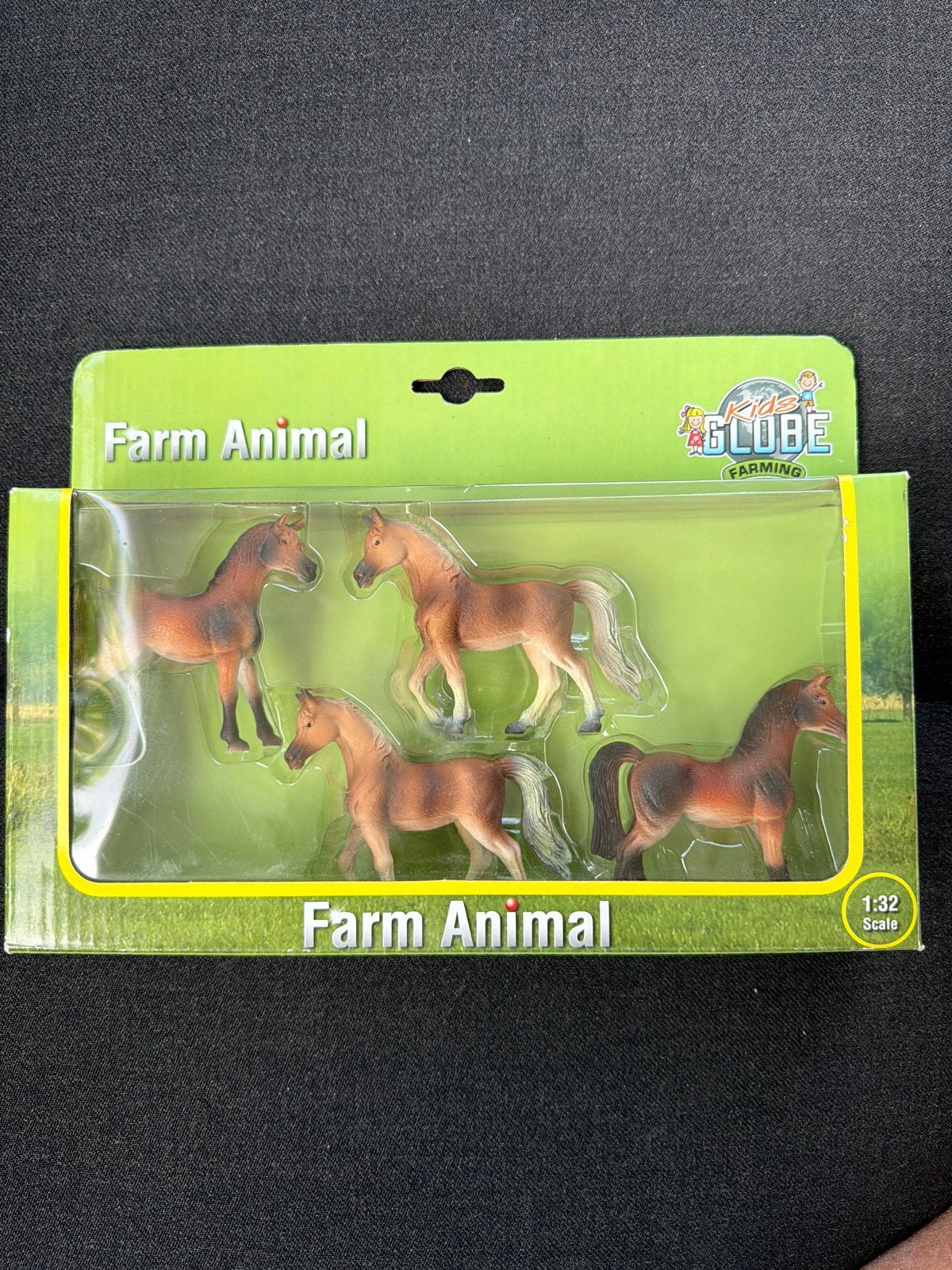 Kids Globe Farming Paarden Speelset - Nieuw in doos, Ophalen of Verzenden, Nieuw