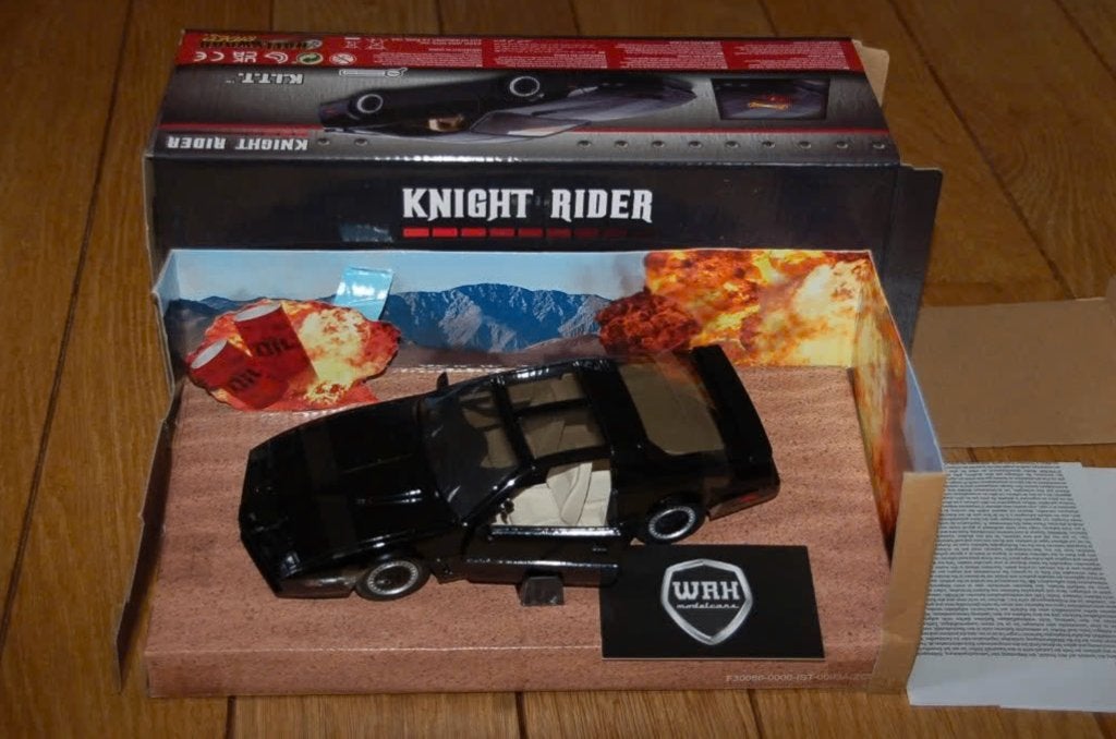 1:24 PONTIAC TRANS AM KITT KNIGHT RIDER JADA in box WRH, Verzenden, Zo goed als nieuw, Auto, Jada