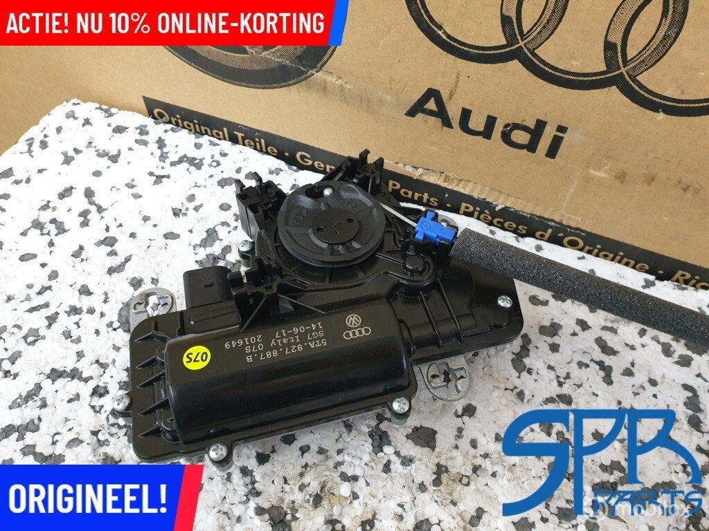 Slotmechanisme Achterklep Touran 5T 5TA827887B STELMOTOR, Gebruikt, Volkswagen, Ophalen of Verzenden, Volkswagen