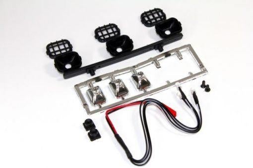 Absima RC Lichtbalk met 3 lampen voor bv 1:10 crawler, Elektro, Nieuw, Ophalen of Verzenden, Schaal 1:10