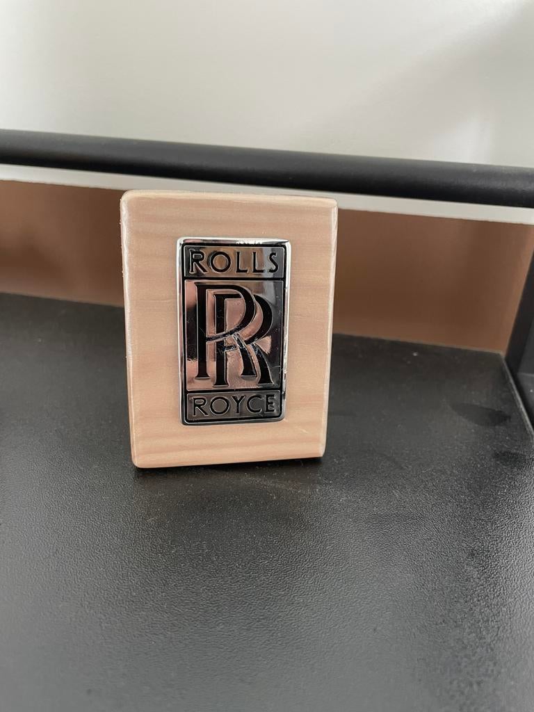 Echt rolls Royce logo, Ophalen of Verzenden