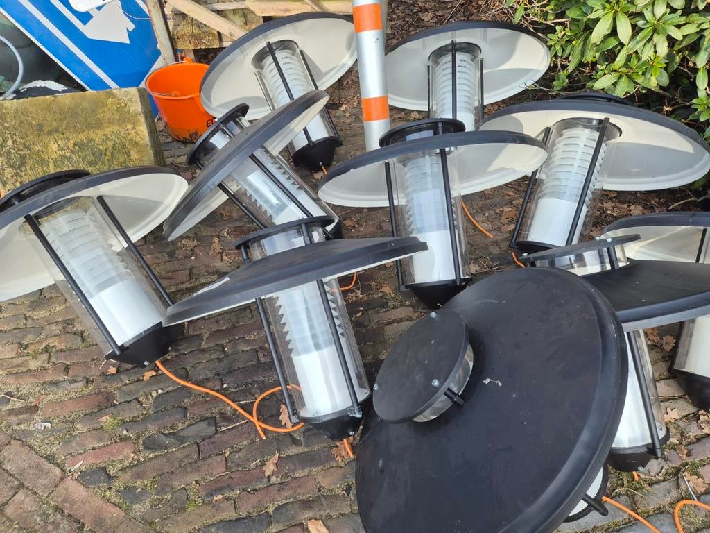 Prachtige armaturen met of zonder lantaarnpaal armatuur ZIEN, Ophalen, Staande lamp, 50 tot 250 watt, Led