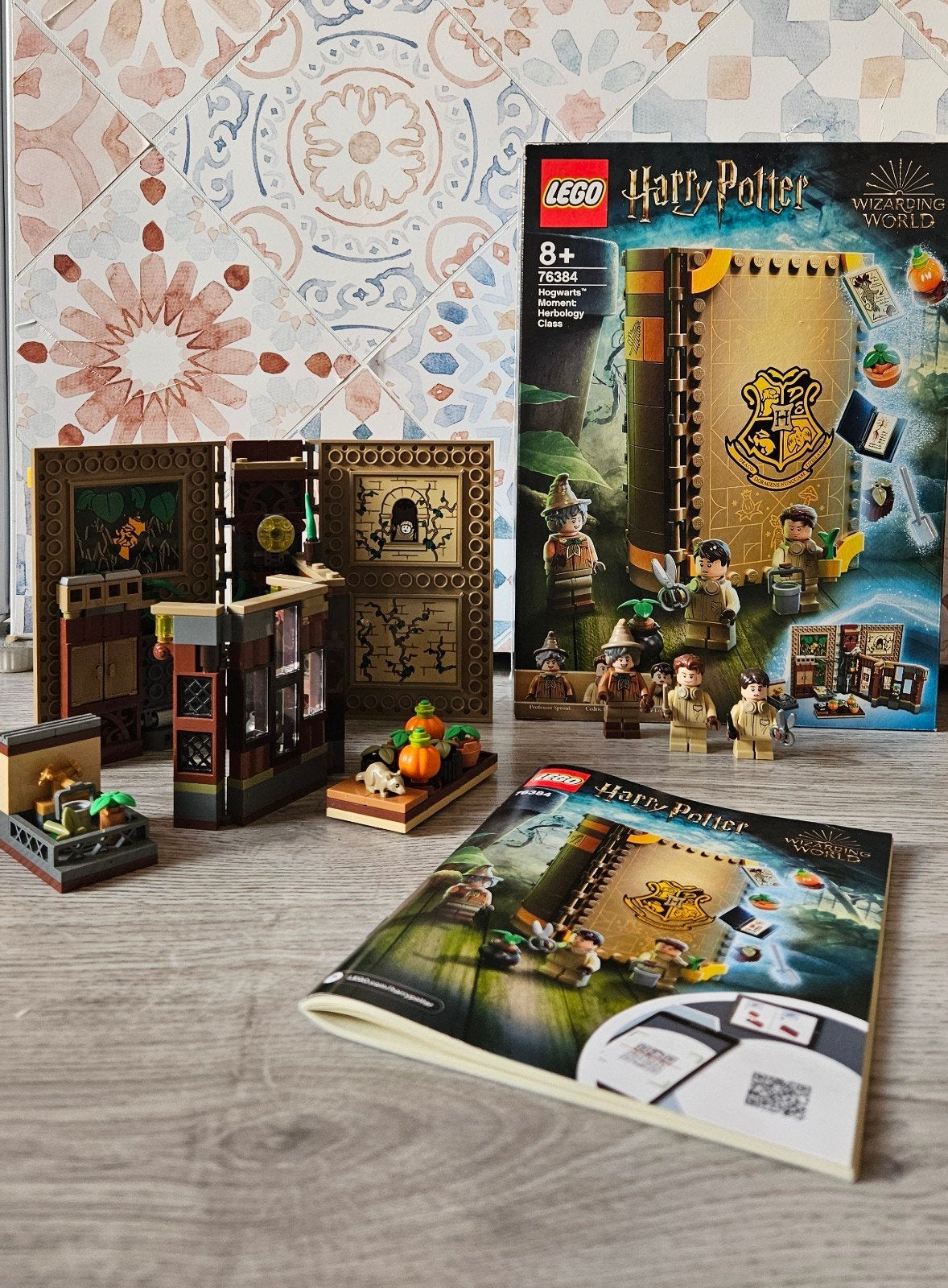 LEGO Harry Potter Zweinstein Moment Herbologieles 76384, Verzenden, Zo goed als nieuw, Overige merken
