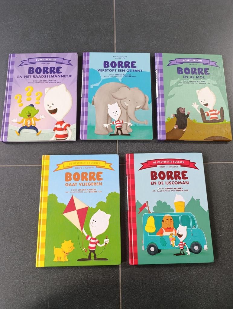 5 Borreboekjes, Ophalen of Verzenden