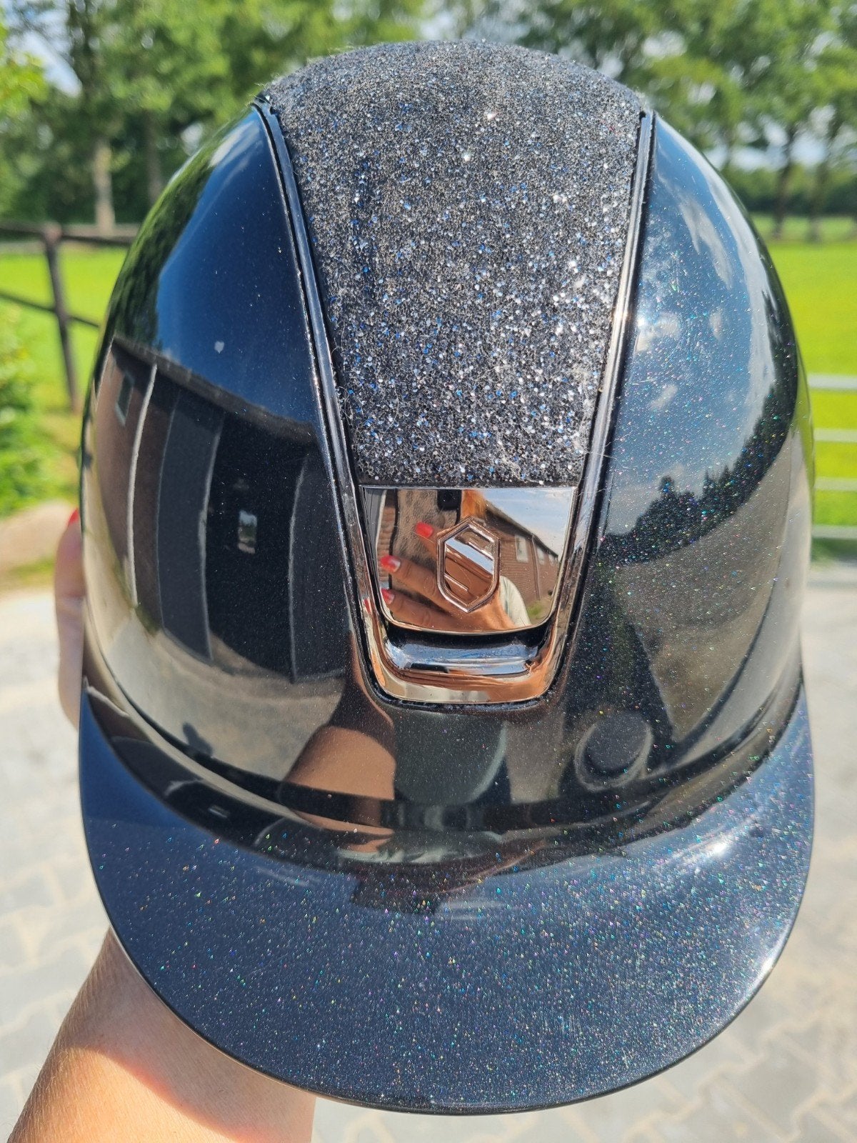 Samshield cap schaal M, Dieren en Toebehoren, Paardrijkleding, Ophalen, Dressuur