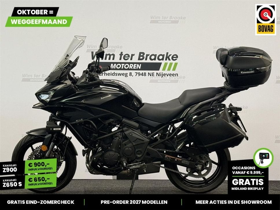 Kawasaki Versys 650 ABS Grand Tourer (bj 2024) 6,570 km, 2 cilinders, 649 cc, Bedrijf, Onbekend