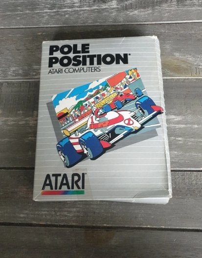 Pole Position Atari game voor Atari 400/800 XL XE RX8034, Spelcomputers en Games, Games | Atari, 1 speler, Racen en Vliegen, Ophalen of Verzenden