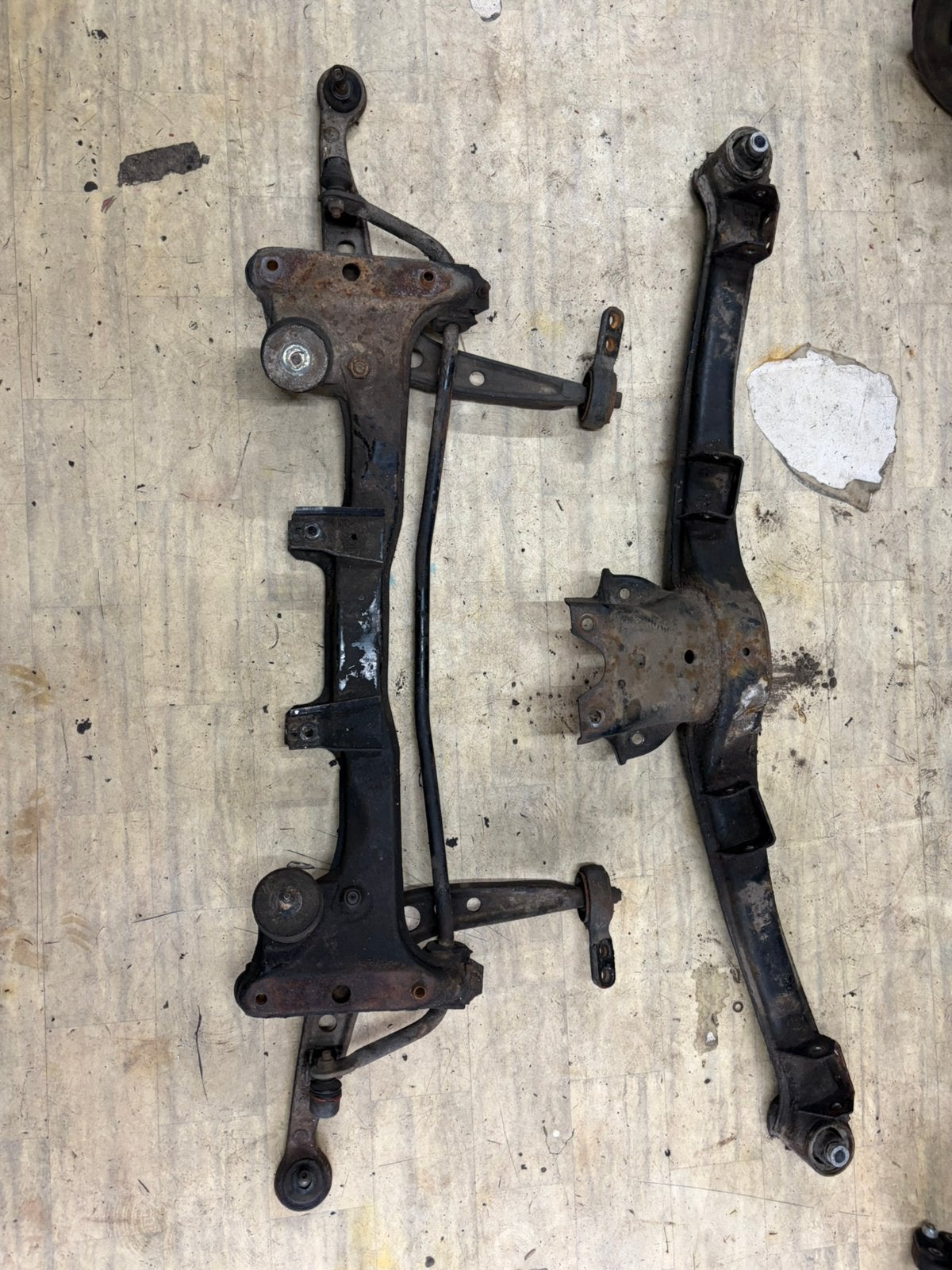 bmw e30 subframe achter, Ophalen