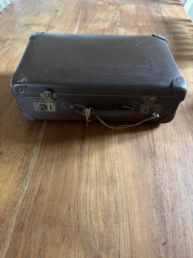 Vintage koffer, Antiek en Kunst, Curiosa en Brocante, Ophalen of Verzenden