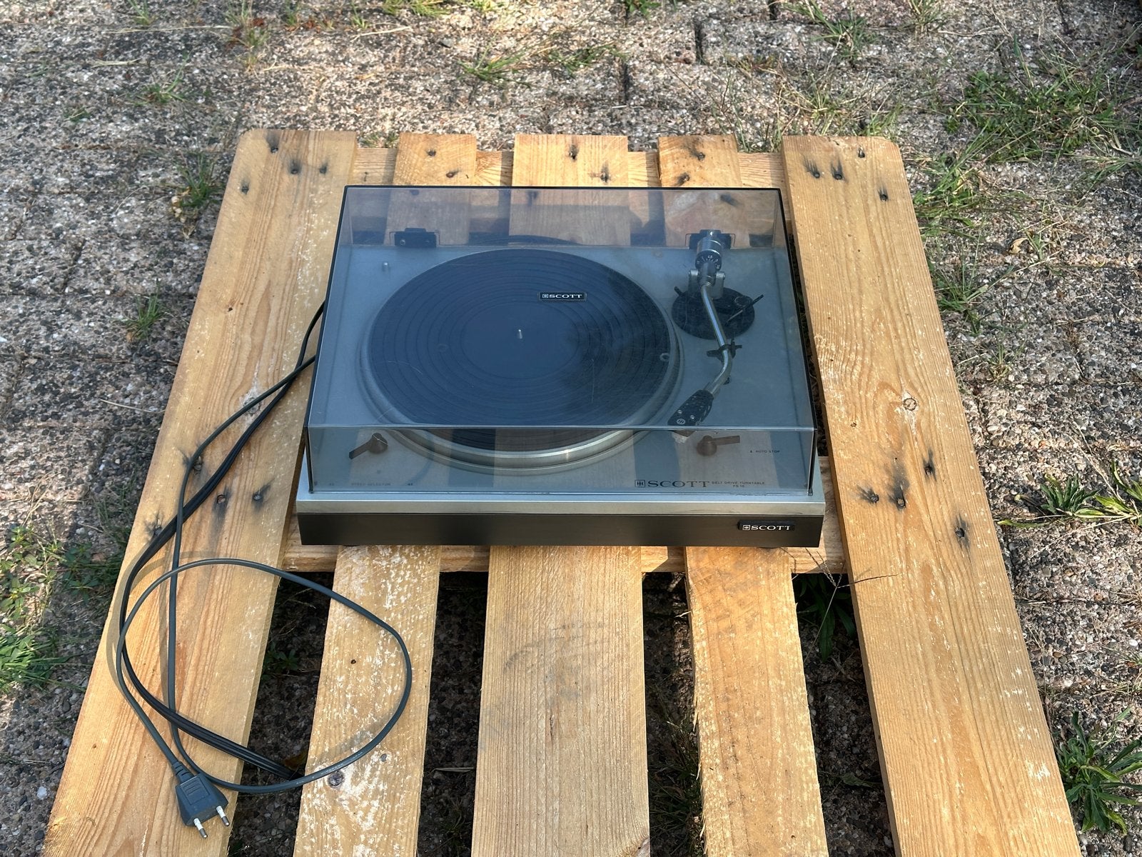 Scott PS16 Platenspeler - Vintage Turntable - Draaitafel., Gebruikt, Automatisch, Platenspeler, Ophalen