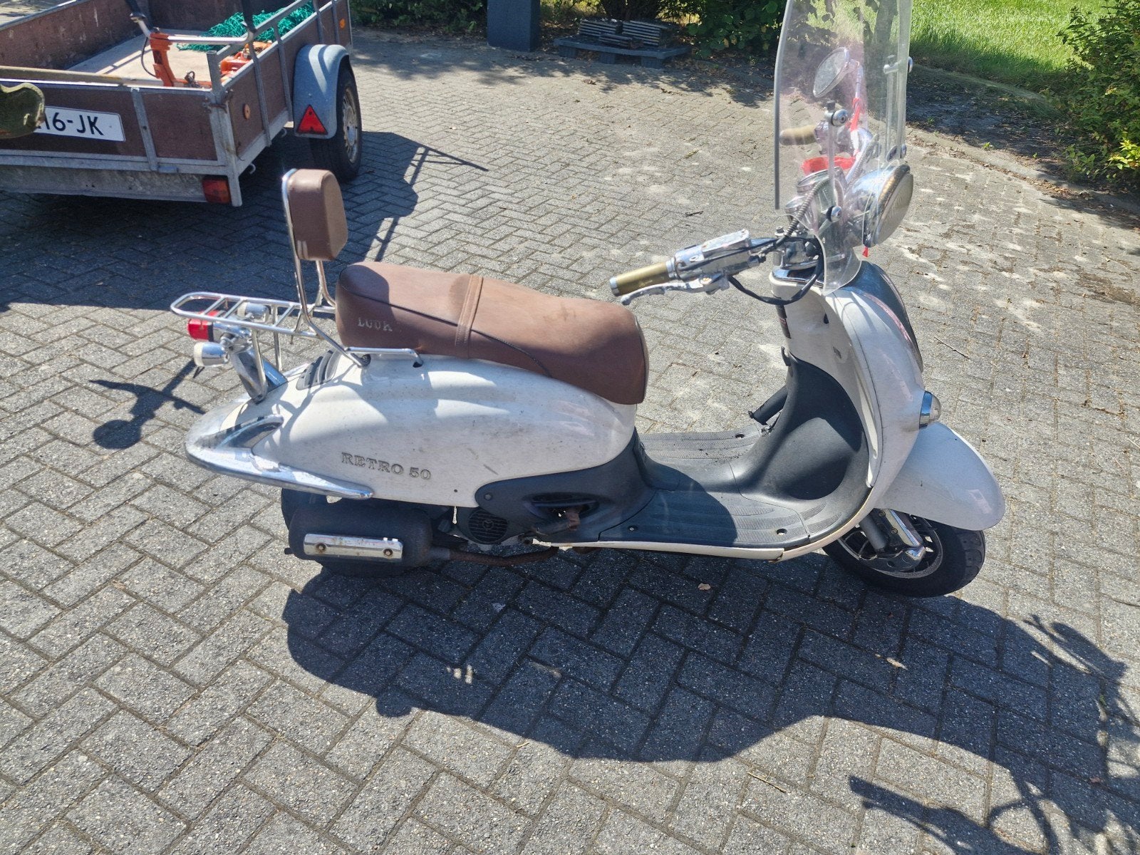 Retro scooter loop of sloop, Ophalen of Verzenden, Gebruikt, SYM