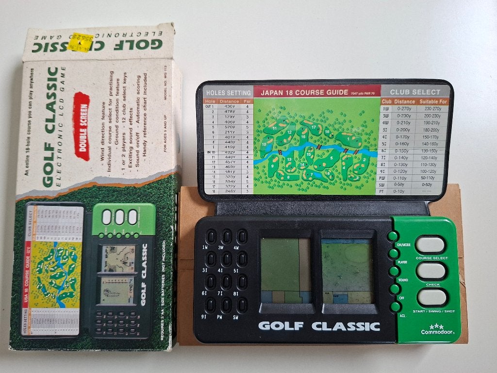 Vintage Commodoor Golfspel, Overige genres, Ophalen of Verzenden, Vanaf 7 jaar, 2 spelers