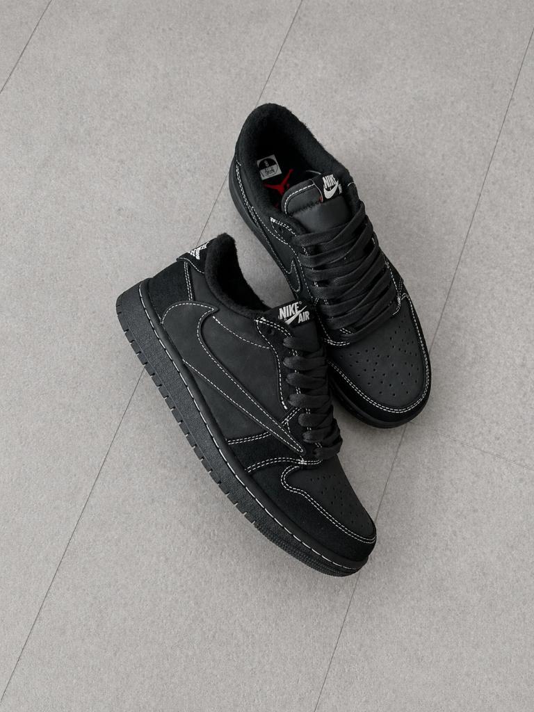 Nike Air Jordan 1 Low Travis Scott Black Phantom, Zwart, Nieuw, Nike Travis Scott, Ophalen of Verzenden