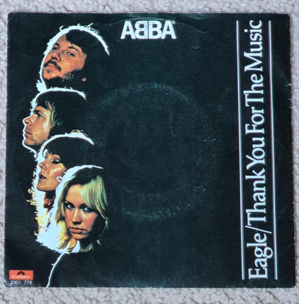 ABBA – Eagle / Thank You For The Music, Cd's en Dvd's, Vinyl Singles, Ophalen of Verzenden, Gebruikt, Pop