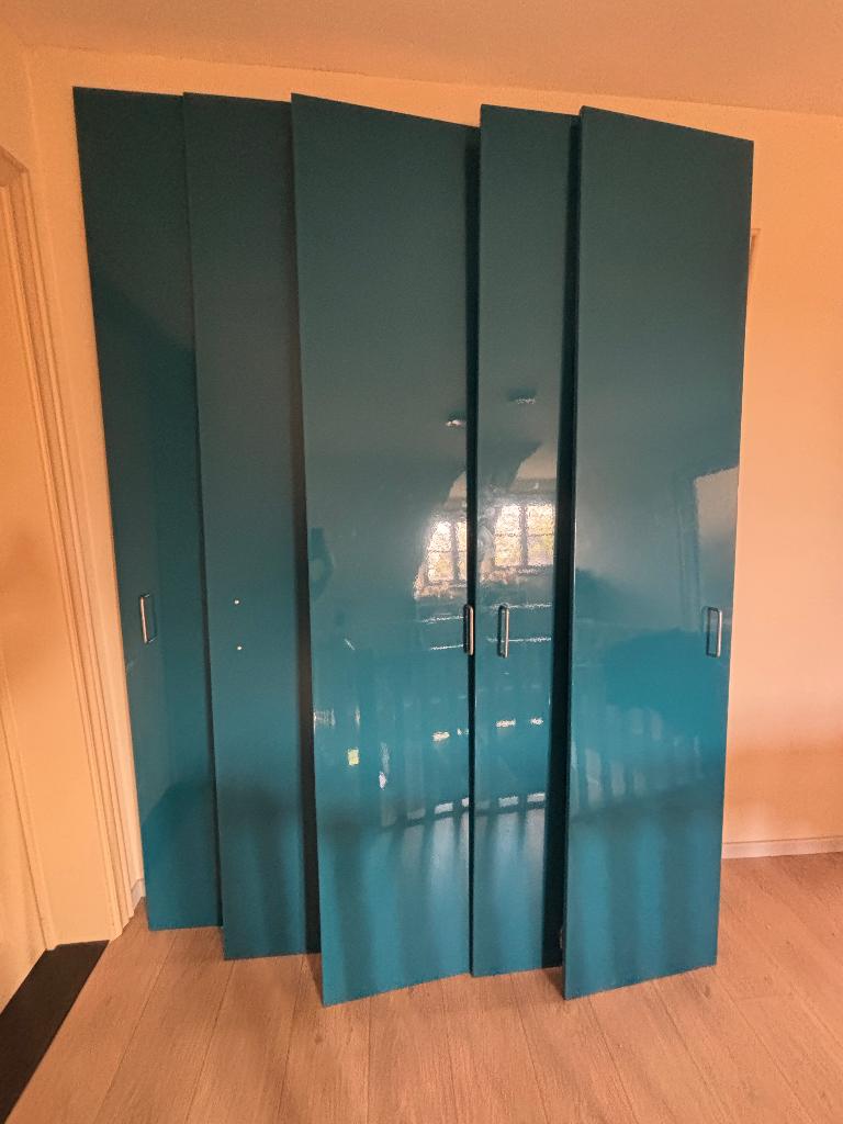 Ikea pax kastdeuren (5 stuks), Huis en Inrichting, Kasten | Kledingkasten, Ophalen, 50 tot 100 cm, 200 cm of meer